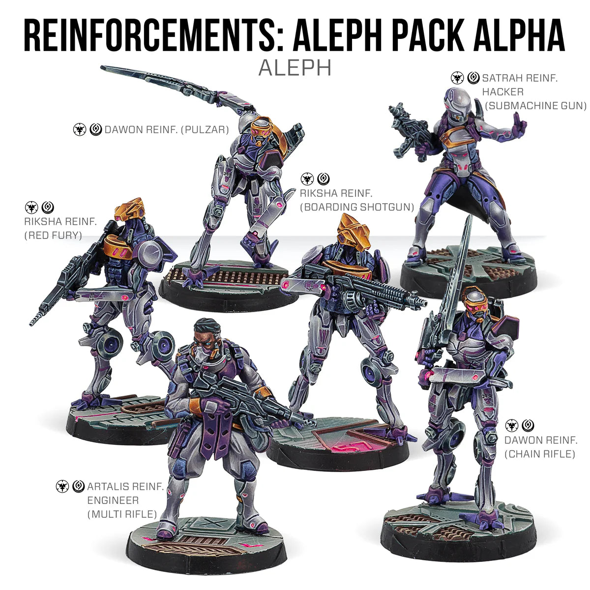 Reinforcements: ALEPH Pack Alpha