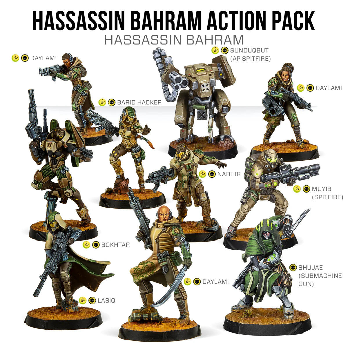 Hassassin Bahram Action Pack