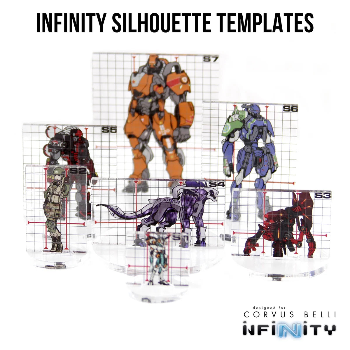 Infinity Silhouette Templates (S1 - S7)